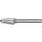 Pferd Carbide Bur - 14 Degree Taper, OMNI cut - 3/8" x 17/16" x 1/4" Shank - SL-3 28003 - alternate 1
